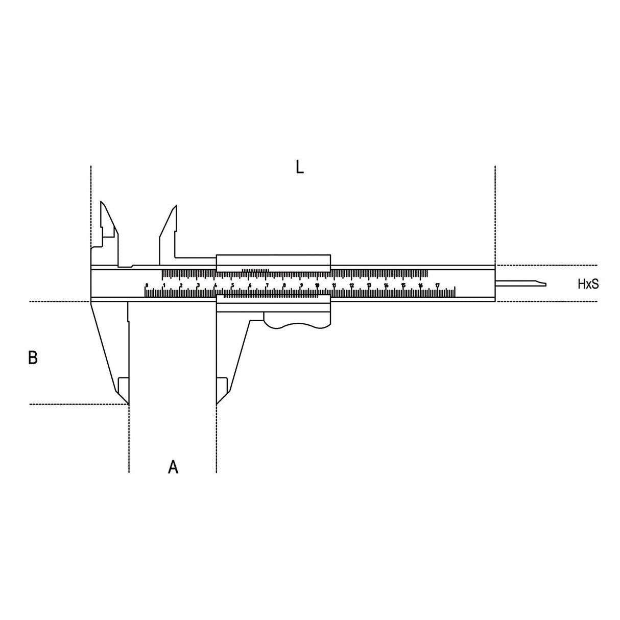 Beta - 1654DGT-CALIBRE DE CURSOR DIGITAL