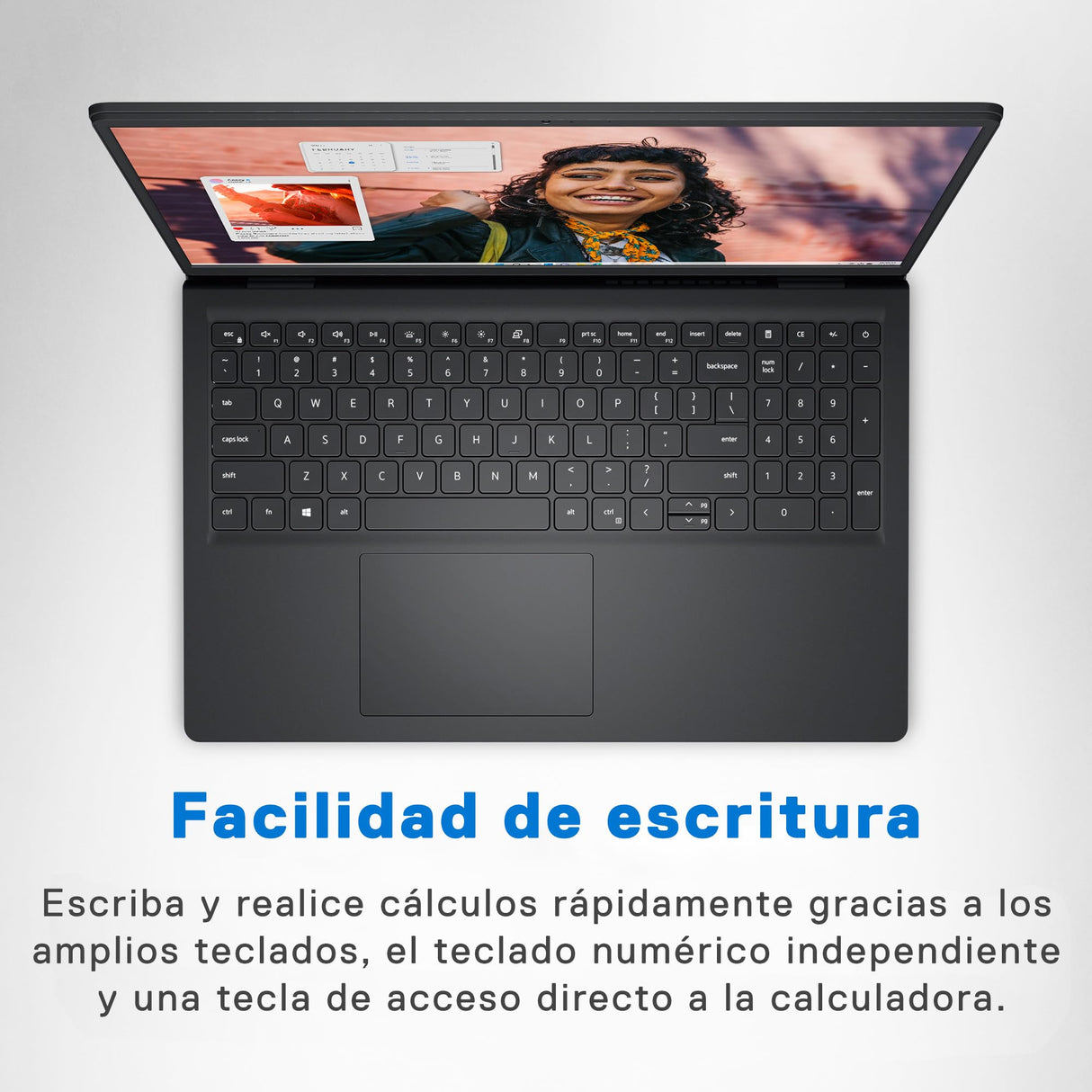 Dell Inspiron 15 (3530) Ordenador Portátil 15,6'' FHD+ 120 Hz, Intel Core i7-1355U, 16 GB RAM, 512 GB SSD, Intel Iris Xe Graphics, Windows 11 Home, Teclado Español QWERTY - Negro