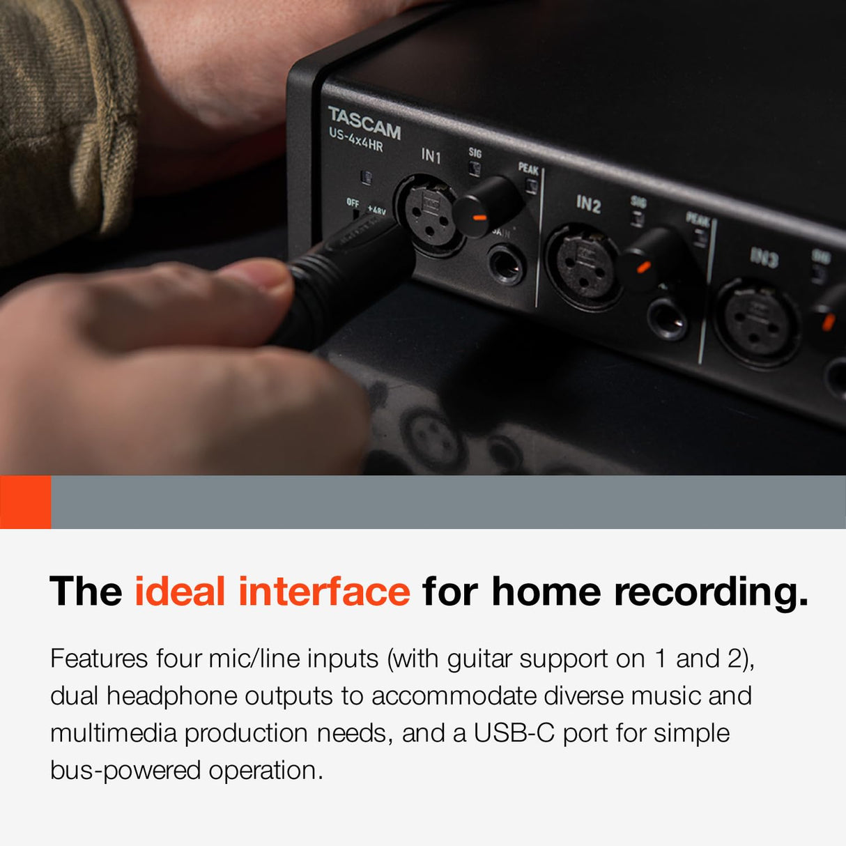 Tascam US-4x4HR