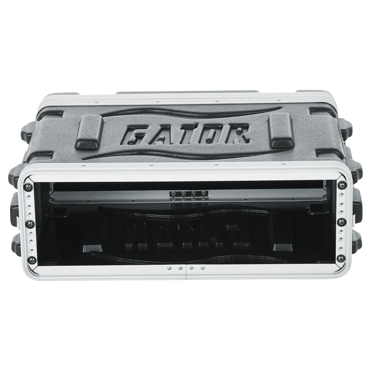 Gator Cases Rack 3U Moldeado Liviano con Pestillos Resistentes; 14.25" de profundidad (GR-3S)