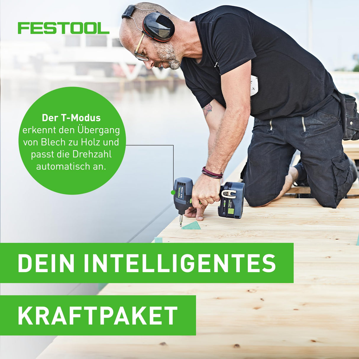 Festool Atornillador de impacto a batería TID 18 HPC 4,0 I-Plus