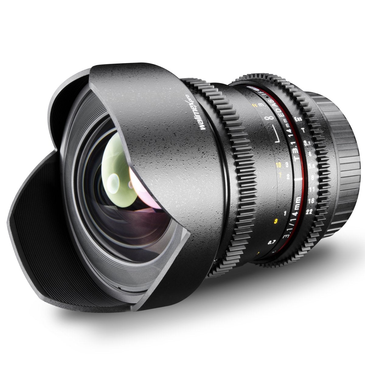 Walimex 18824 Lente de cámara - Objetivo (SLR, 14/10, Amplio, 87 mm, 101.4 mm, 638 g) Negro