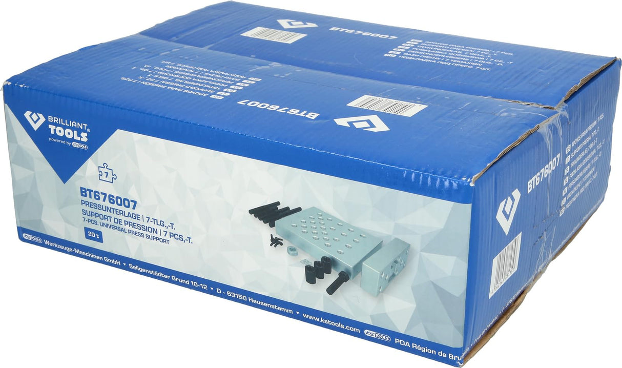 Brilliant Tools 24-pcs Universal press support