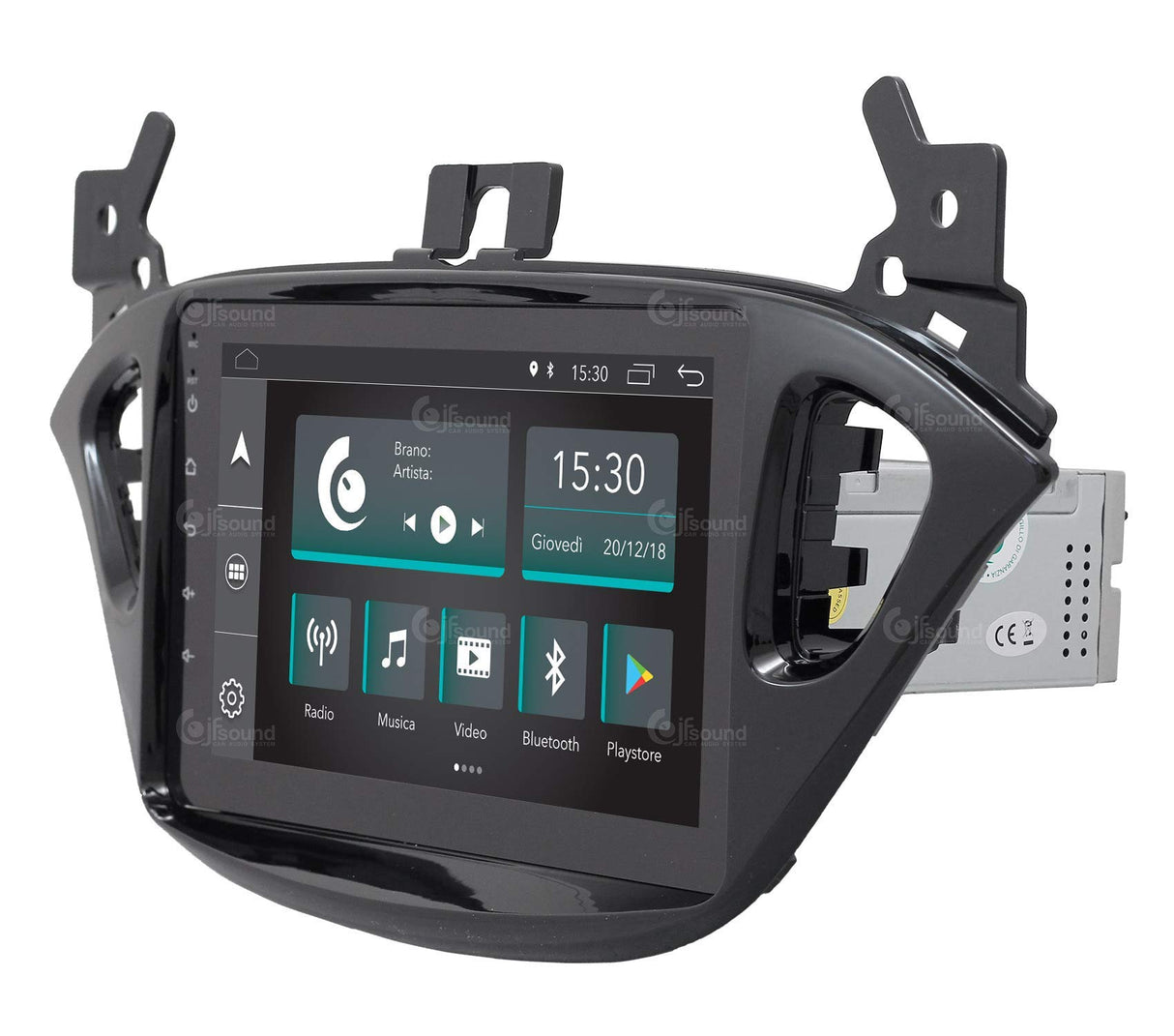 Radio de Coche Personalizada Opel Corsa E Android Dab GPS Bluetooth WiFi USB Full HD Touchscreen Display 8”