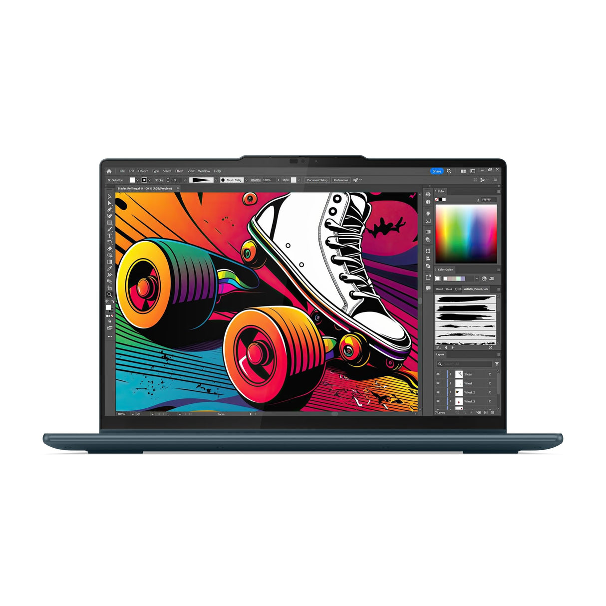 Lenovo Yoga 7 2-in-1 14IML9 Intel Core Ultra 7 155H Hybride (2-en-1) 35,6 cm (14") Écran tactile 2.8K 32 Go