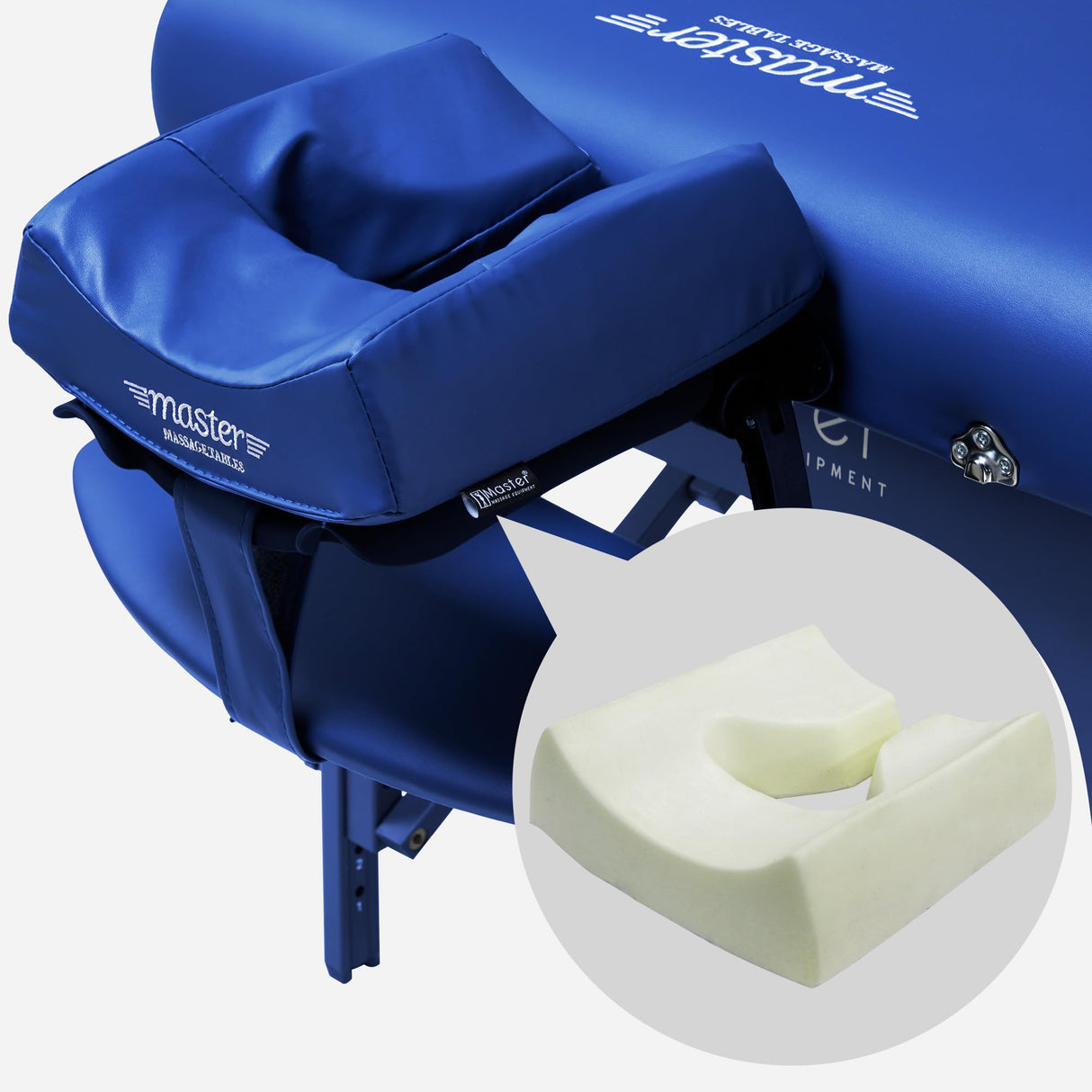 Master Massage Montclair - Camilla de Masaje portátil Plegable para Cama de Masaje, 71 cm, Color Azul
