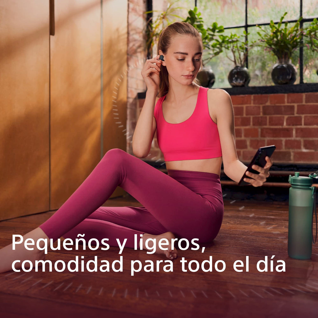Sony Auriculares LinkBuds S True Wireless Noise Cancelling, Conexión Bluetooth multipunto, Micrófono para Llamadas de teléfono, Bluetooth 5.2, Azul Tierra