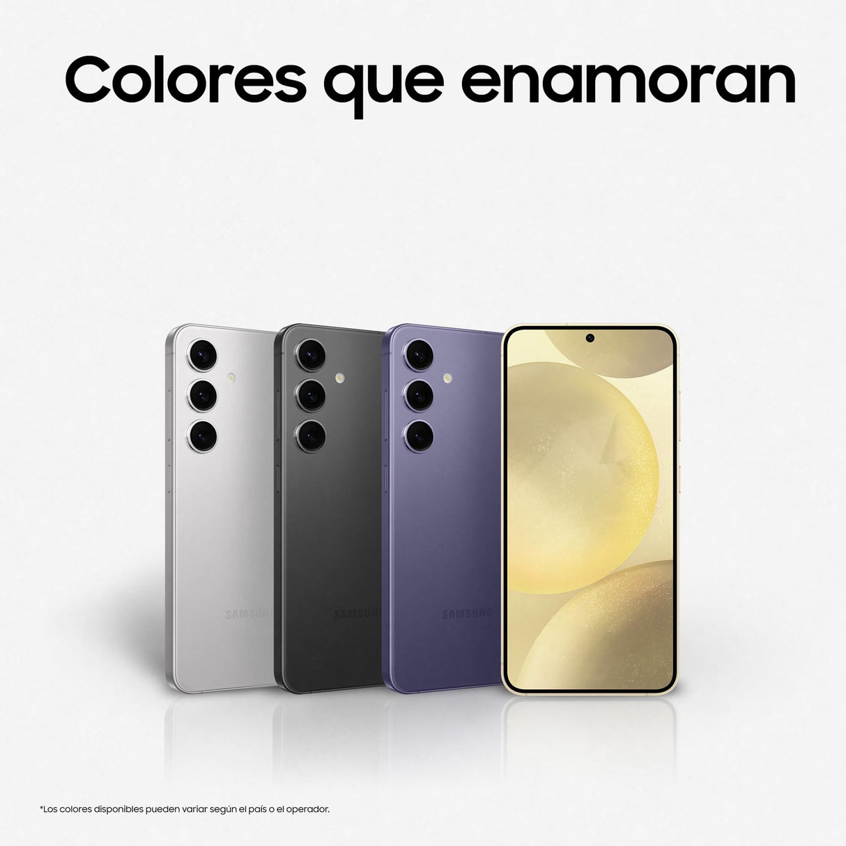 Samsung Galaxy S24 y Cargador 45W, Teléfono Móvil con IA, Smartphone Android, 8 GB RAM, 128 GB Almacenamiento, Cámara 50MP, Batería Larga Duración, Violeta Cobalt (Versión Española)