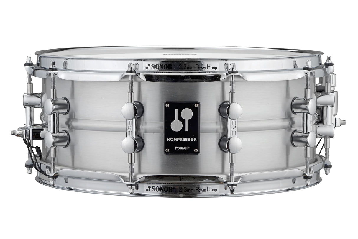 Sonor SDA Kompressor Snare 14"x5,75" Aluminio - Caja transparente