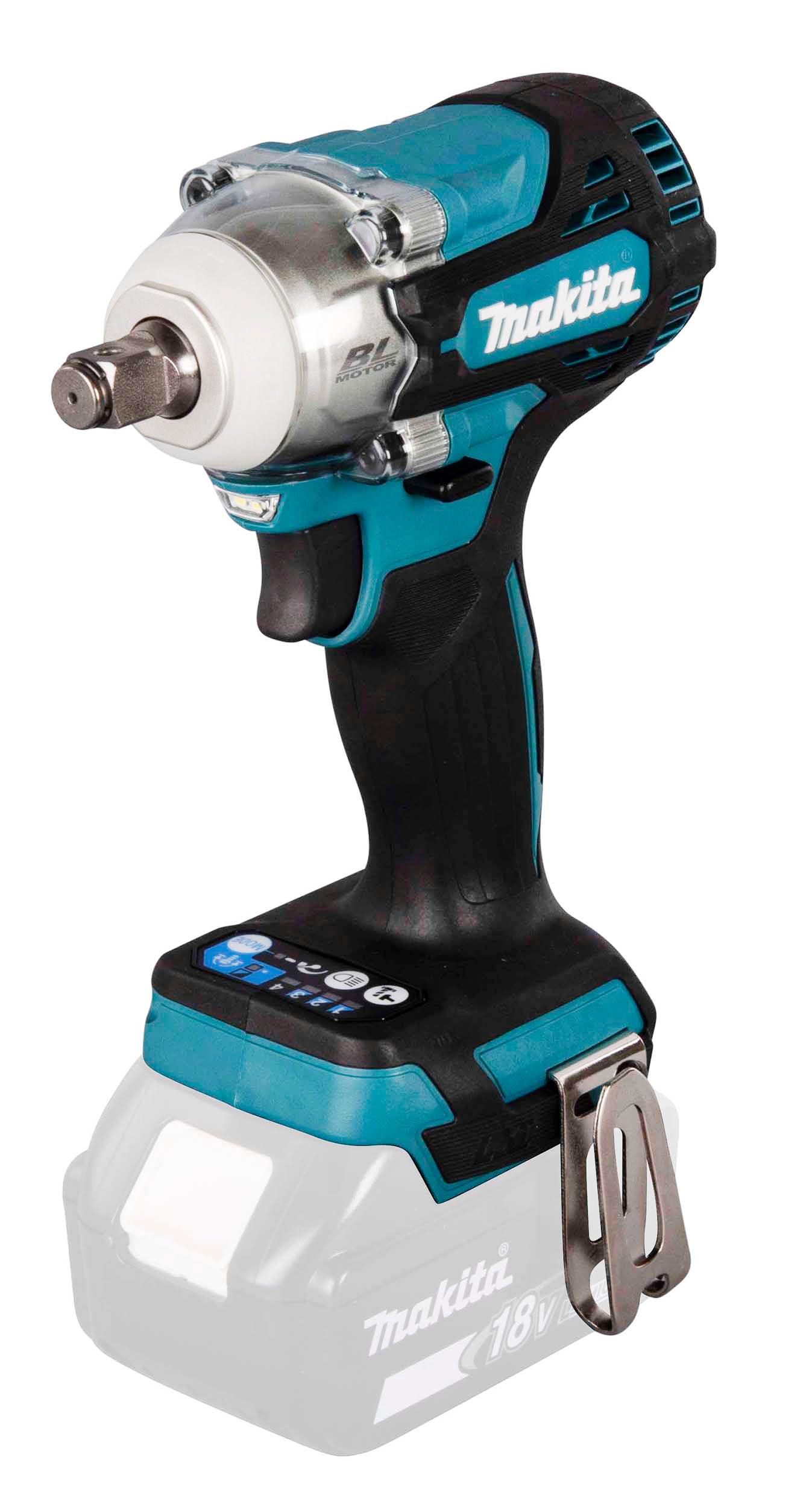 Makita DTW300Z - Llave de impacto bl 18v lxt 330nm 1/2", Negro, One size