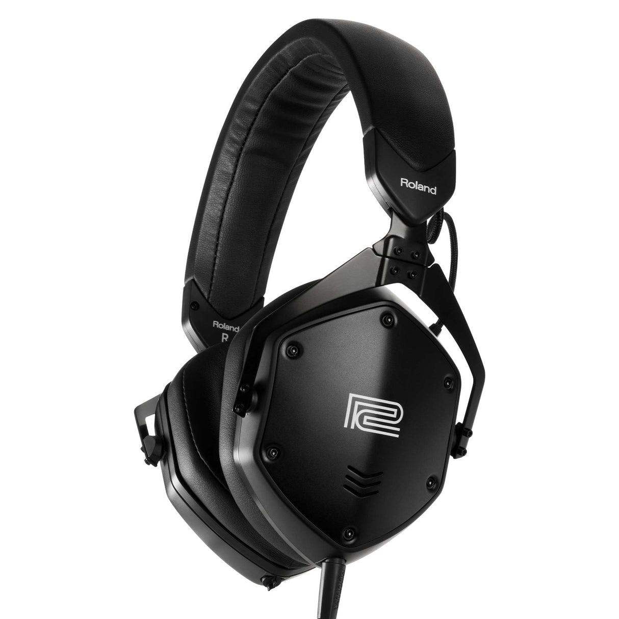 Roland VMH-S100 | Auriculares circumaurales para producción musical en alta resolución | Amplia respuesta en frecuencias | Increíble aislamiento sonoro | Transductor de 50 mm | Cómodos y resistentes