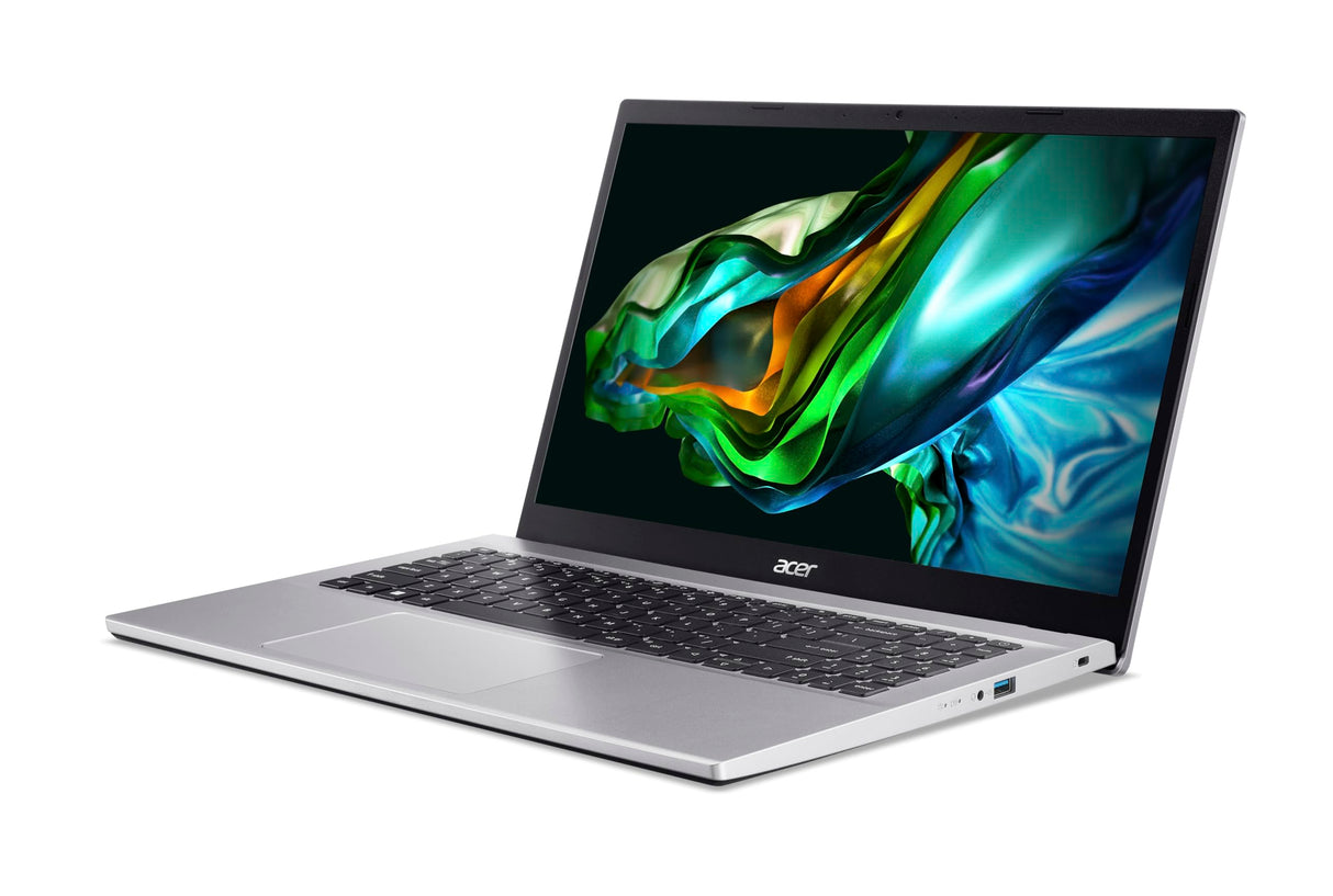 acer Aspire 3 A315-44P-R4SS, Ordenador Portátil 15,6” Full HD (AMD Ryzen 5 5500U, 8 GB RAM, 512 GB SSD, AMD Radeon Graphics, Windows 11 Home) Plata, Teclado QWERTY Español