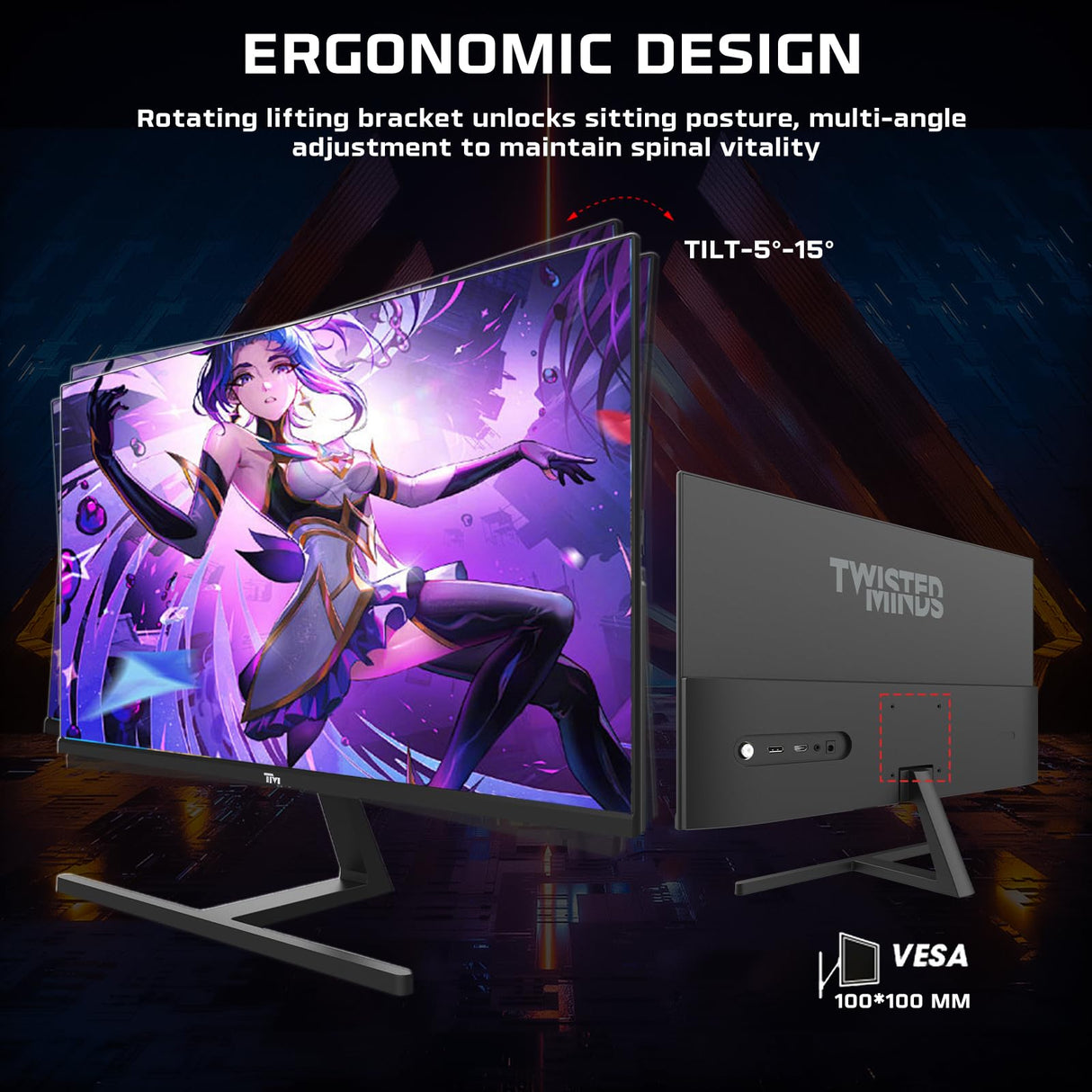 Twisted Minds 24" FHD - 180HZ