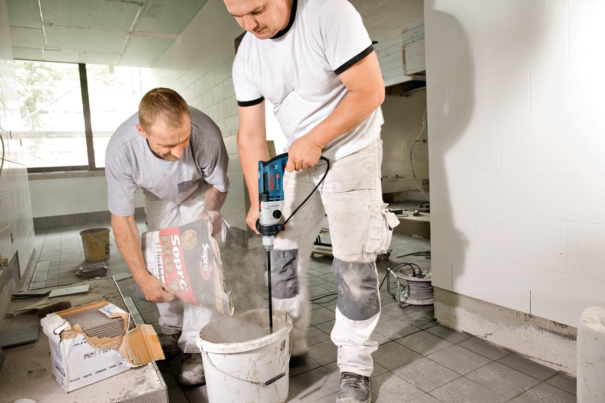 Bosch Professional GSB 24-2 - Taladro percutor (1100 W, 2 velocidades, 3000 rpm, Ø max perforación hormigón 22 mm, en maletín)
