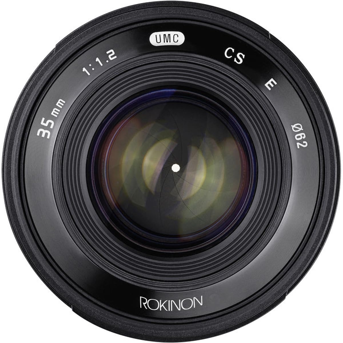 Rokinon RK3512-E - Lente Gran Angular de 35 mm F1.2 para Sony E-Mount, Color Negro