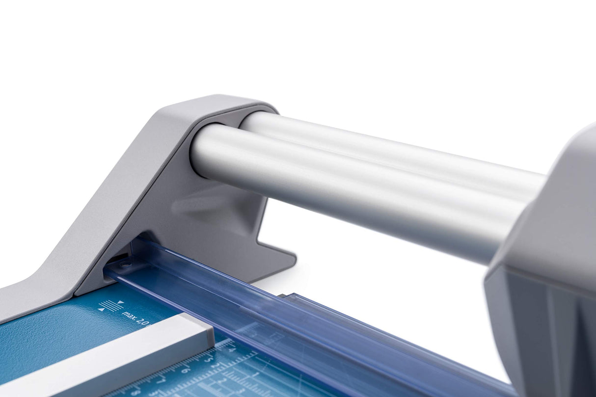 Dahle 552 Guillotina profesional A3 autoafilable, doble barra guía, pinza automática, cuchilla con protección de seguridad