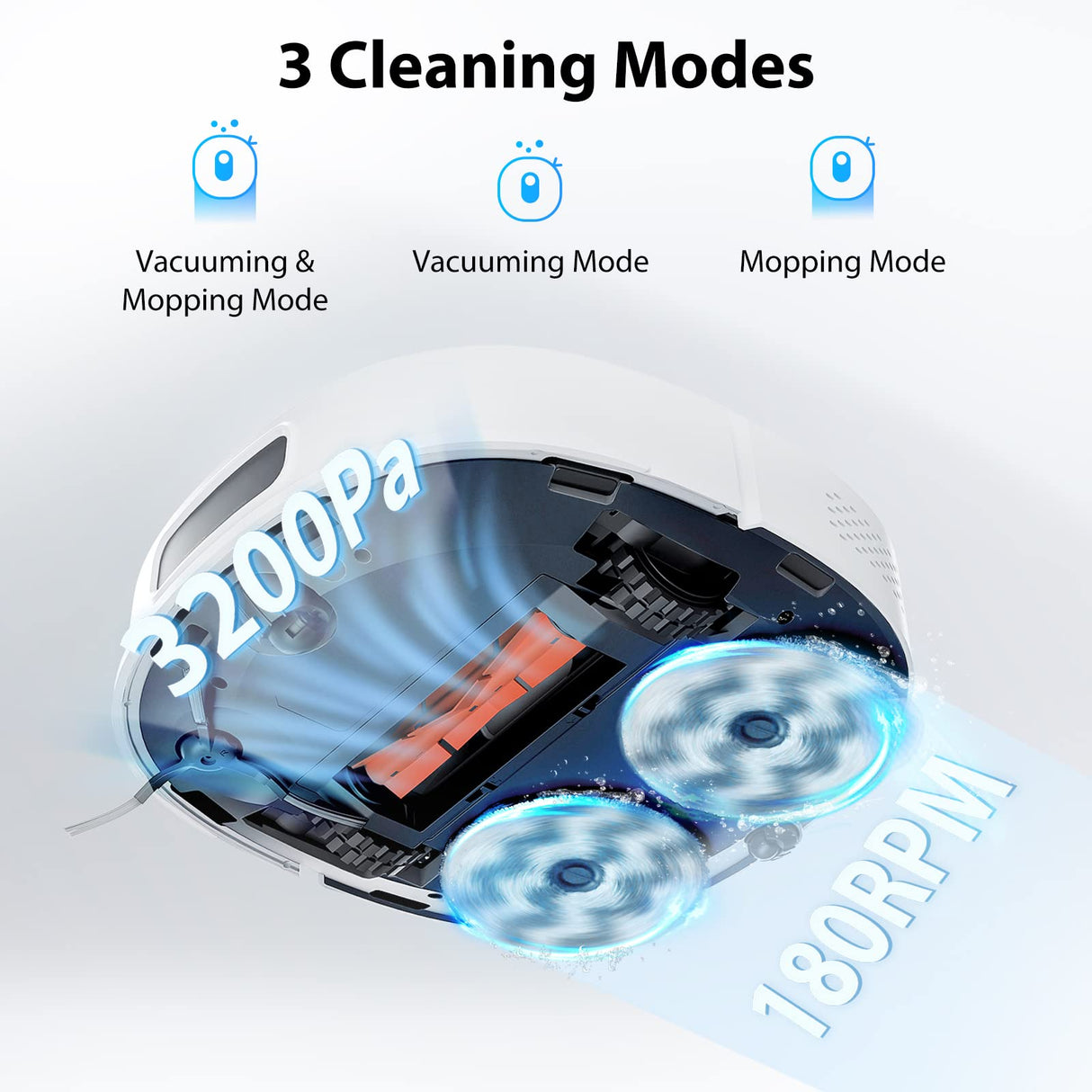ROIDMI Eva Base Cleaning Robot (Blanco)