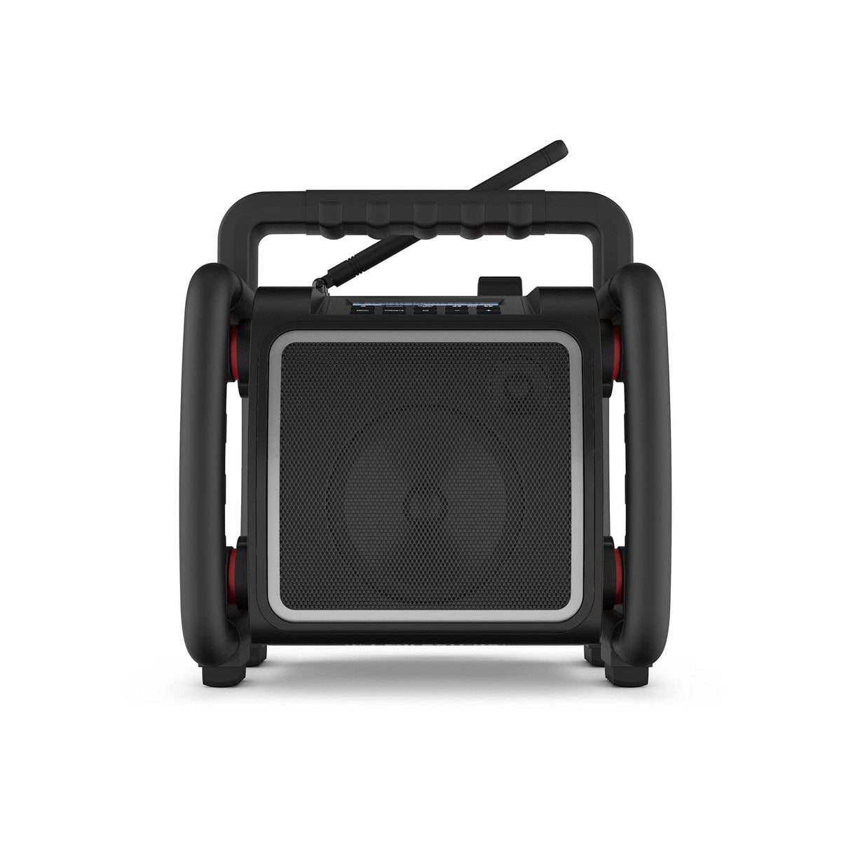 PerfectPro - Radio para Obras NETBOX, Radio Internet WiFi, Dab+ y FM, Bluetooth, Entrada AUX y USB, Cargador Incluido, IP64, NBX2