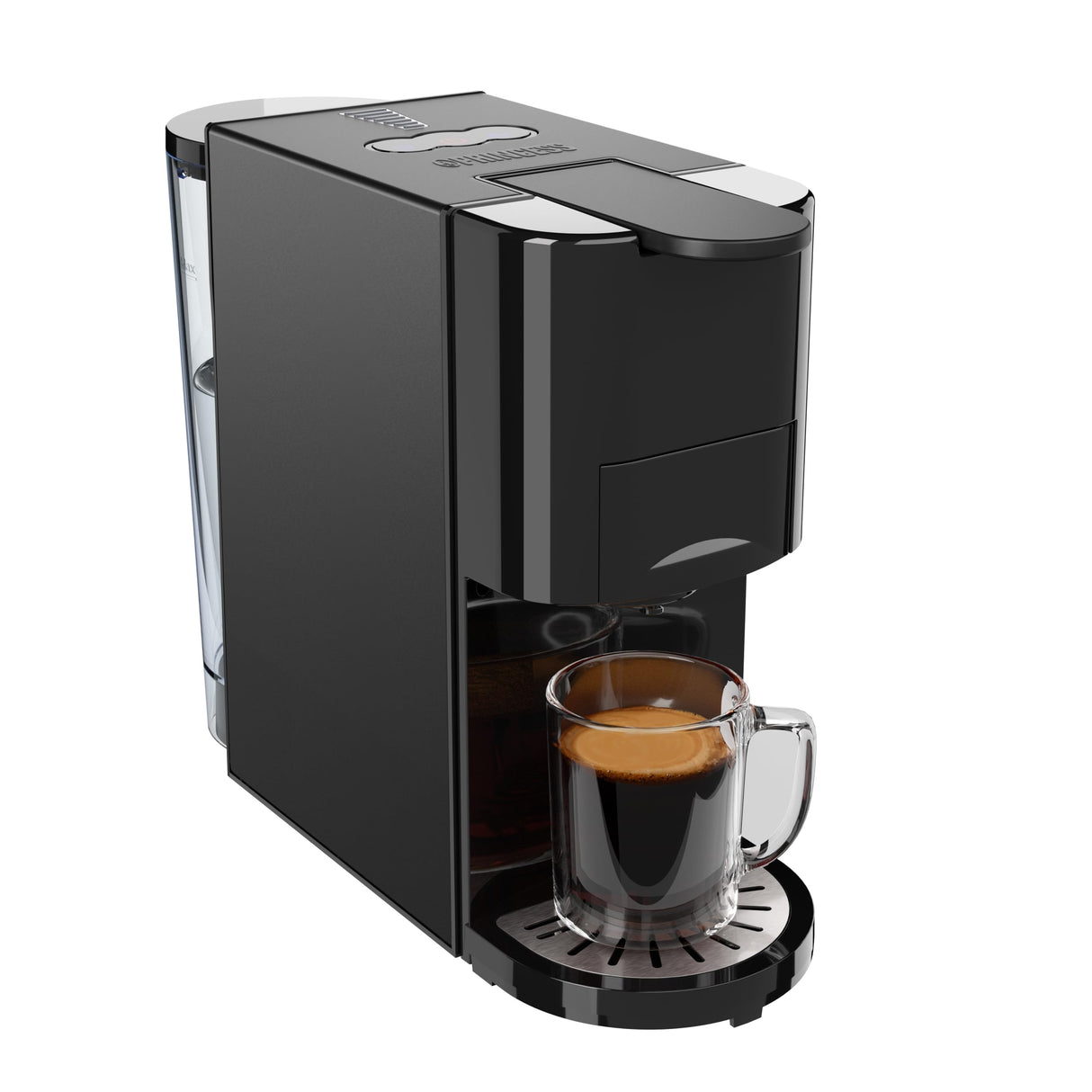Princess Máquina multicápsula, bomba italiana de 19 bares, depósito de agua de 800 ml, compatibilidad 4 en 1, 1450 W, compatible con Nespresso® y Dolce Gusto®, sin BPA, piezas desmontables, 249454