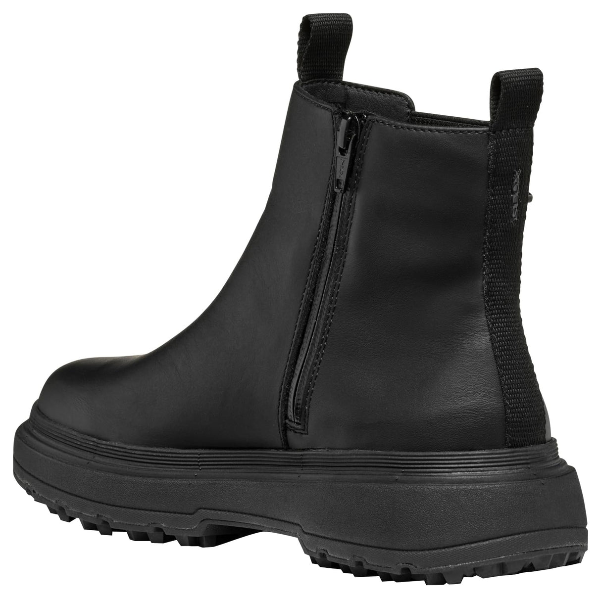 Geox D Lamidie + Grip ABX, Bota de Tobillo Mujer, Black, 37 EU
