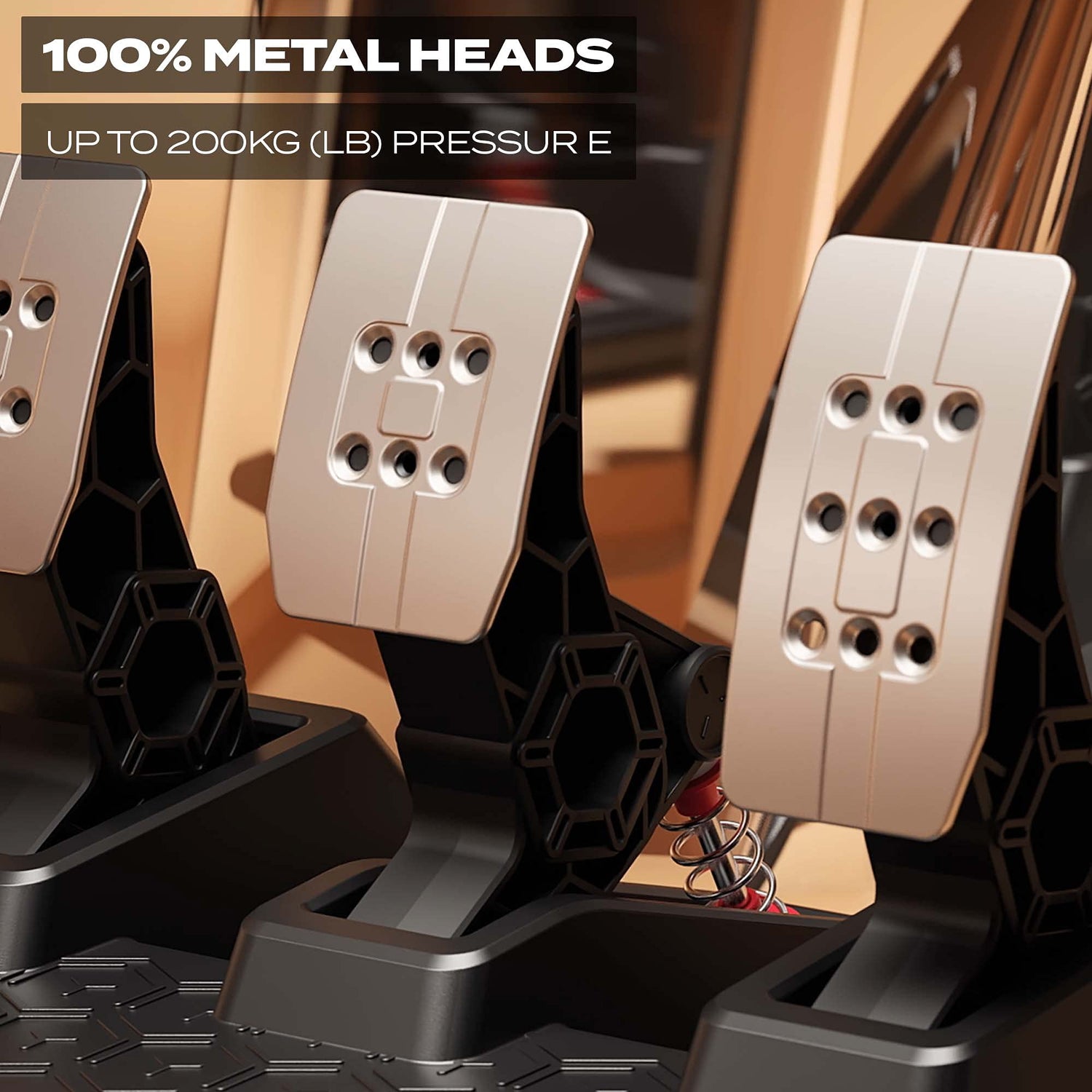 Thrustmaster T3PM - Pedales Magnéticos, PS5, PS4, Xbox One, Xbox Series X|S, PC