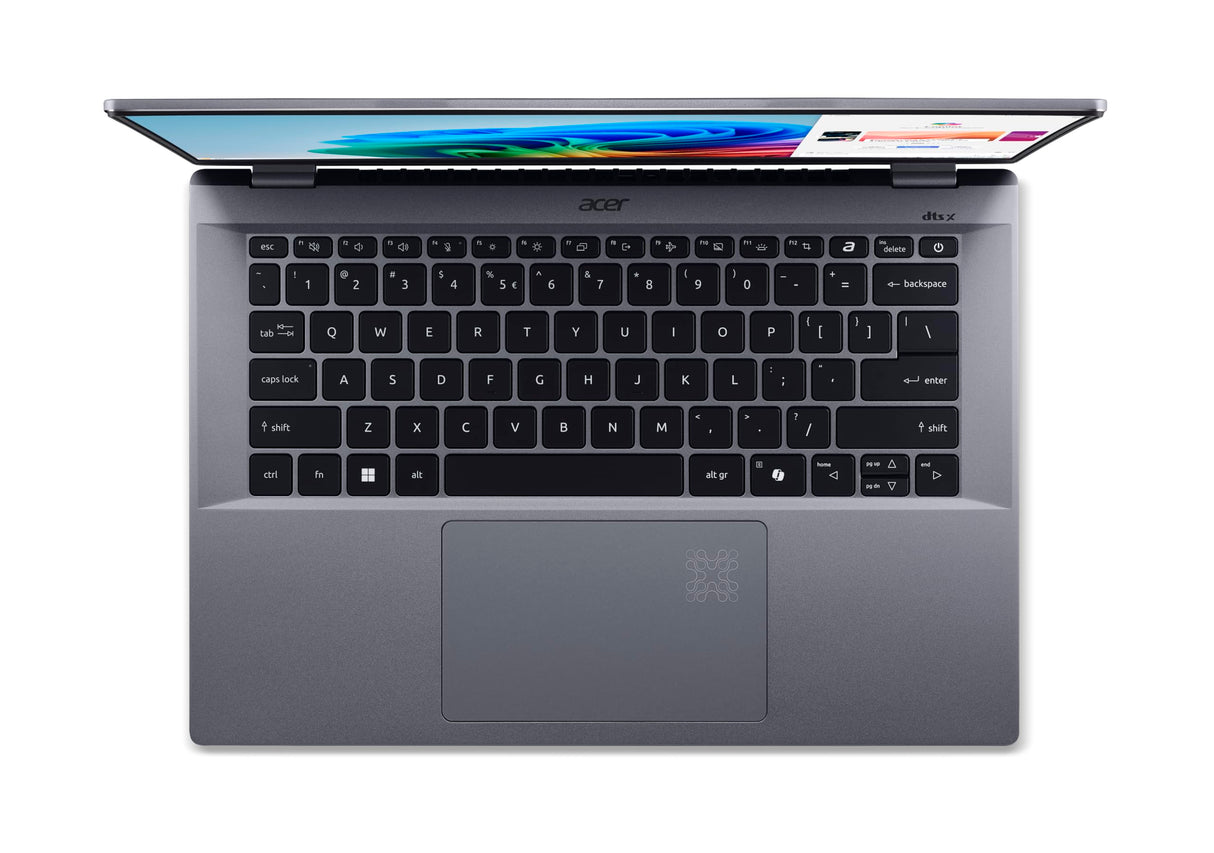 Acer Swift Go 14 AI SFG14-01-X4HC - Ordenador Portátil 14.5" WQXGA 120Hz (Qualcomm Snapdragon X Plus, 16GB RAM, 512 GB SSD, Qualcomm Adreno, Windows 11 Home - PC COPILOT+) Gris, Teclado QWERTY Español