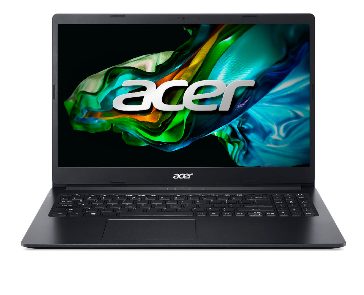 Acer Aspire 3 A315-34-C5SP - Ordenador Portátil 15.6” Full HD LED (Intel Celeron N4020, 4 GB RAM, 256 GB SSD, Intel UHD Graphics 600, Sin Sistema Operativo), Negro - Teclado QWERTY Español