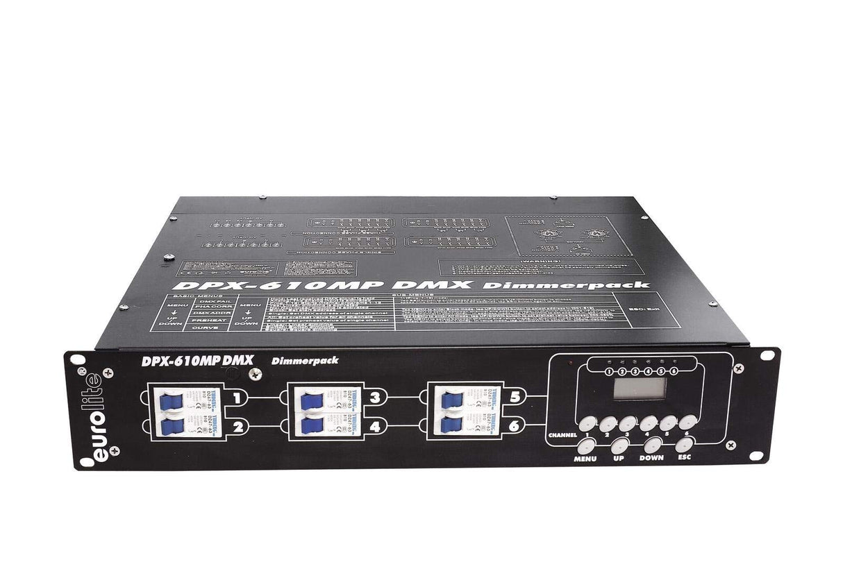 Eurolite DPX-610 MP DMX - Regulador de intensidad