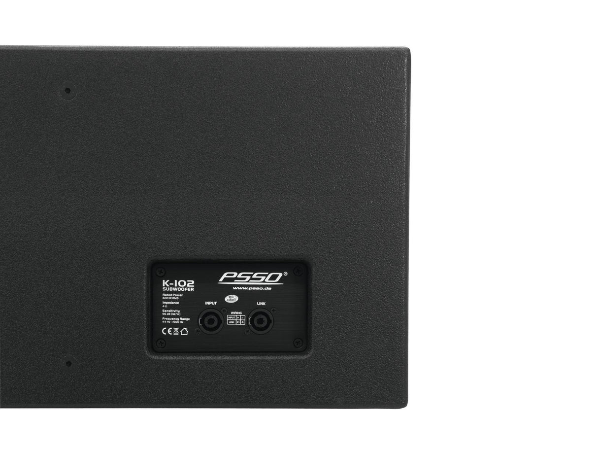 PSSO 11041128 PSSO K de 102 Subwoofer (600 W)