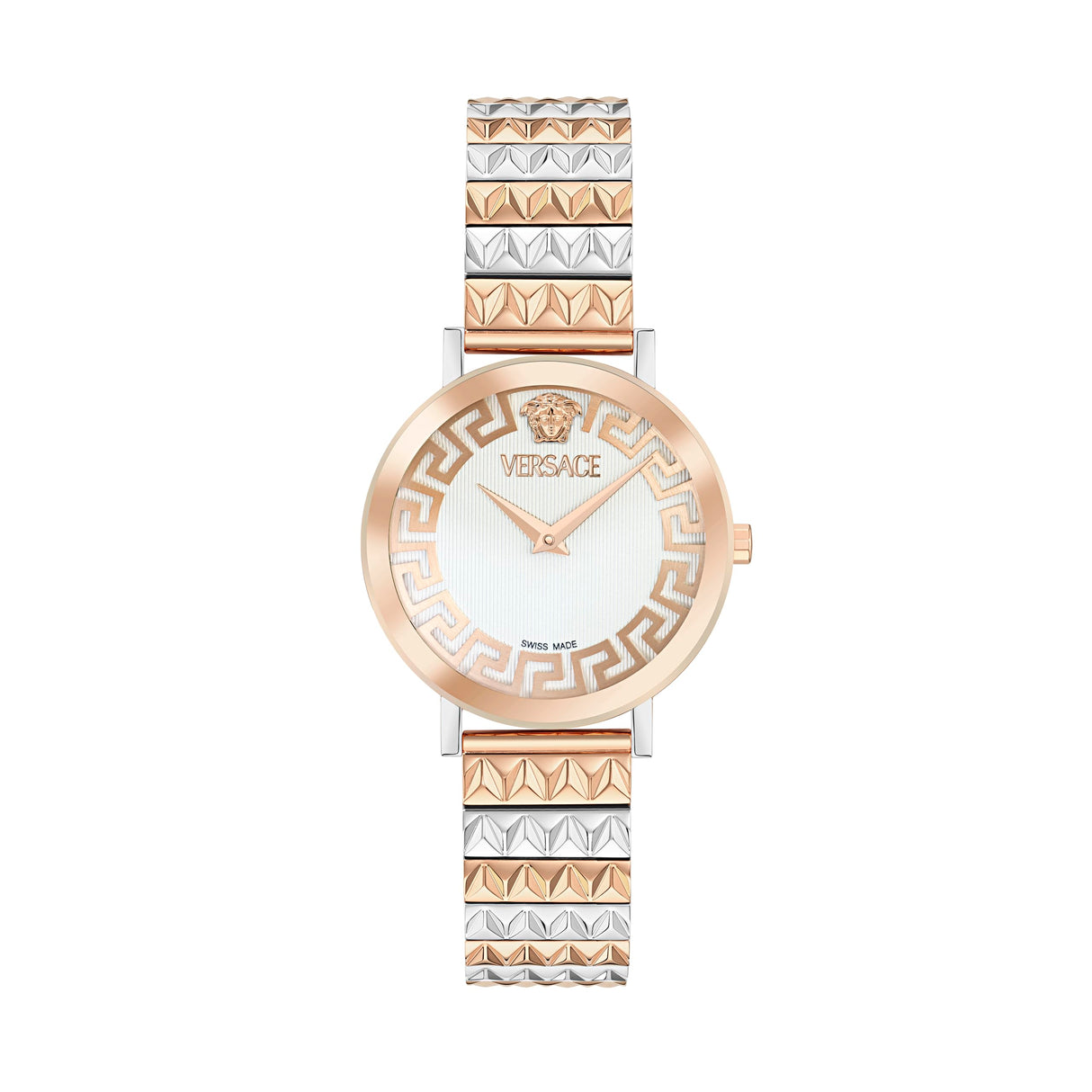 Versace Reloj Analógico para Mujer'S de Cuarzo Suizo con Correa en Acero Inoxidable VE9A00324