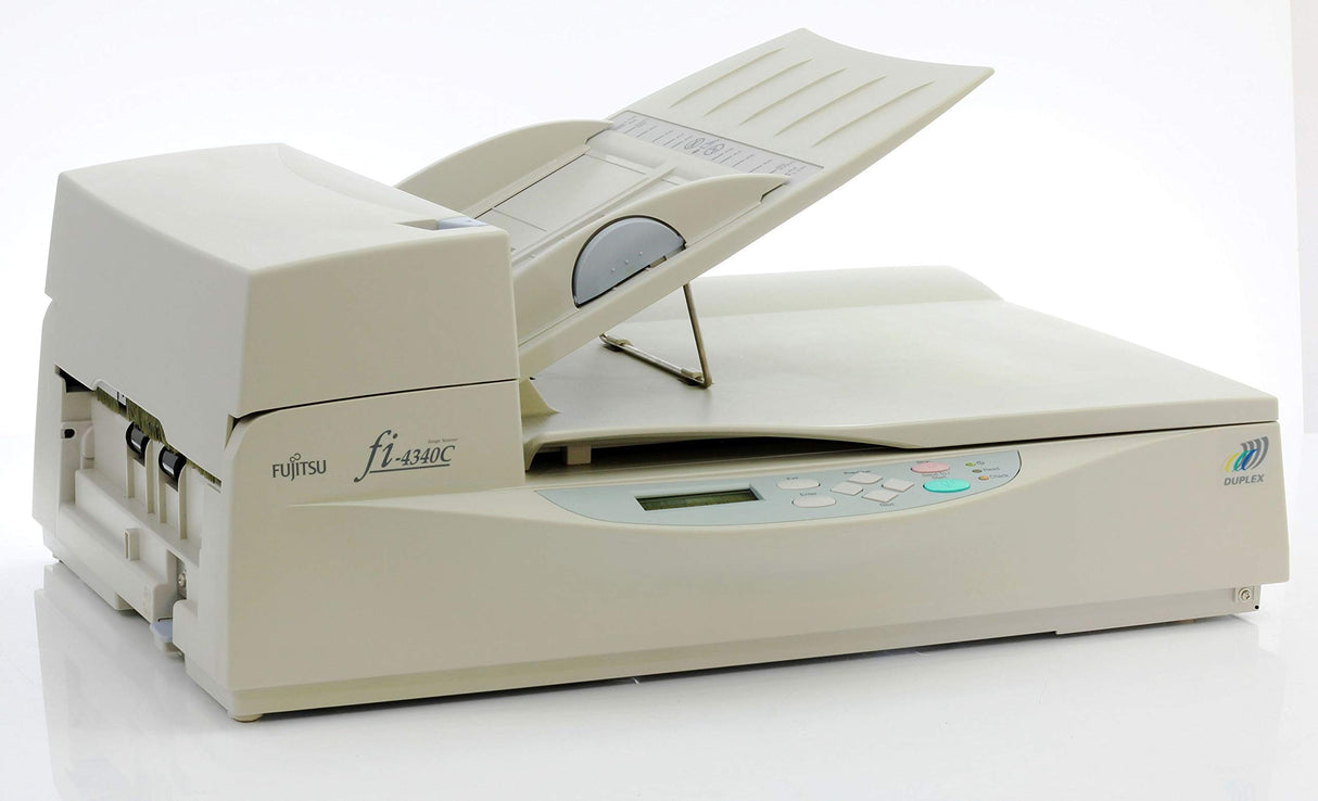 Fujitsu FI-4340C - Escáner (210 x 297 mm, 600 x 600 dpi, 24 bit, Flatbed & ADF, CCD, 100 Hojas)