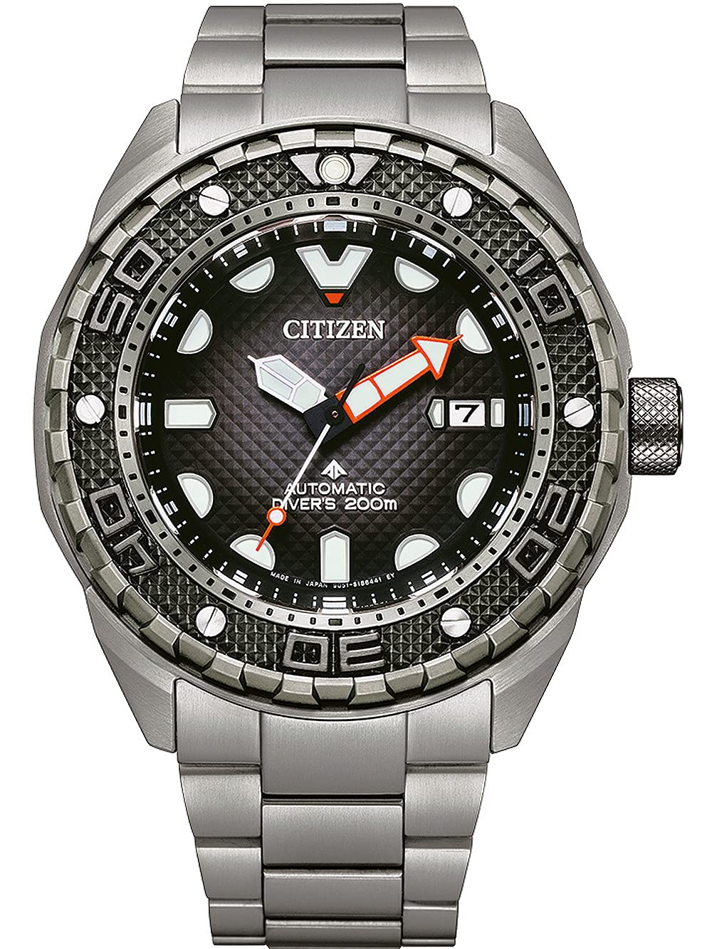 Citizen Reloj Analógico para Hombres de Automático con Correa en Titanio NB6004-83E