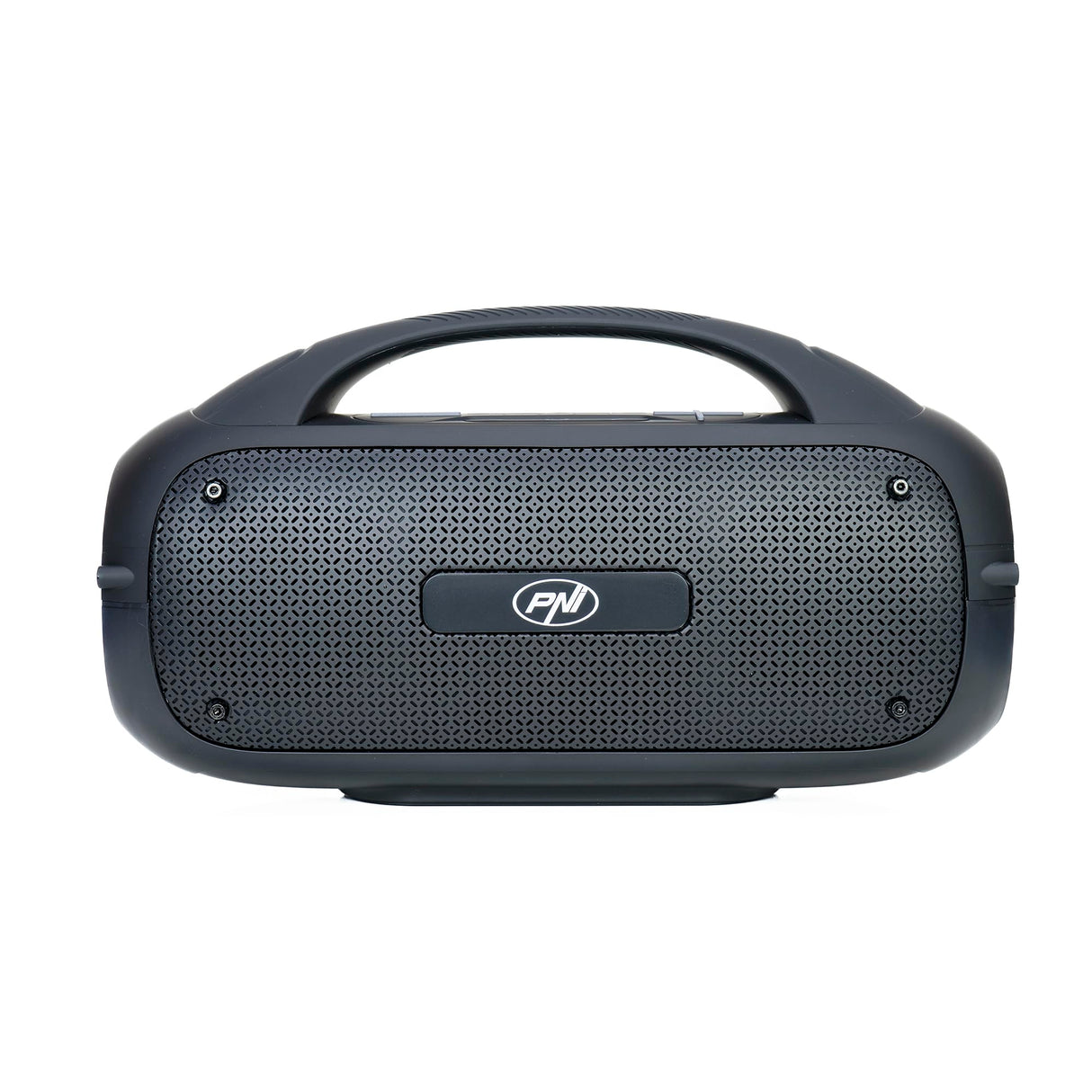 PNI FunBox BT600 Altavoz portátil, con Bluetooth, 65 W, Reproductor de MP3, Lector de Tarjetas, USB, micrófono inalámbrico, batería de 4400 mAh, IPX4