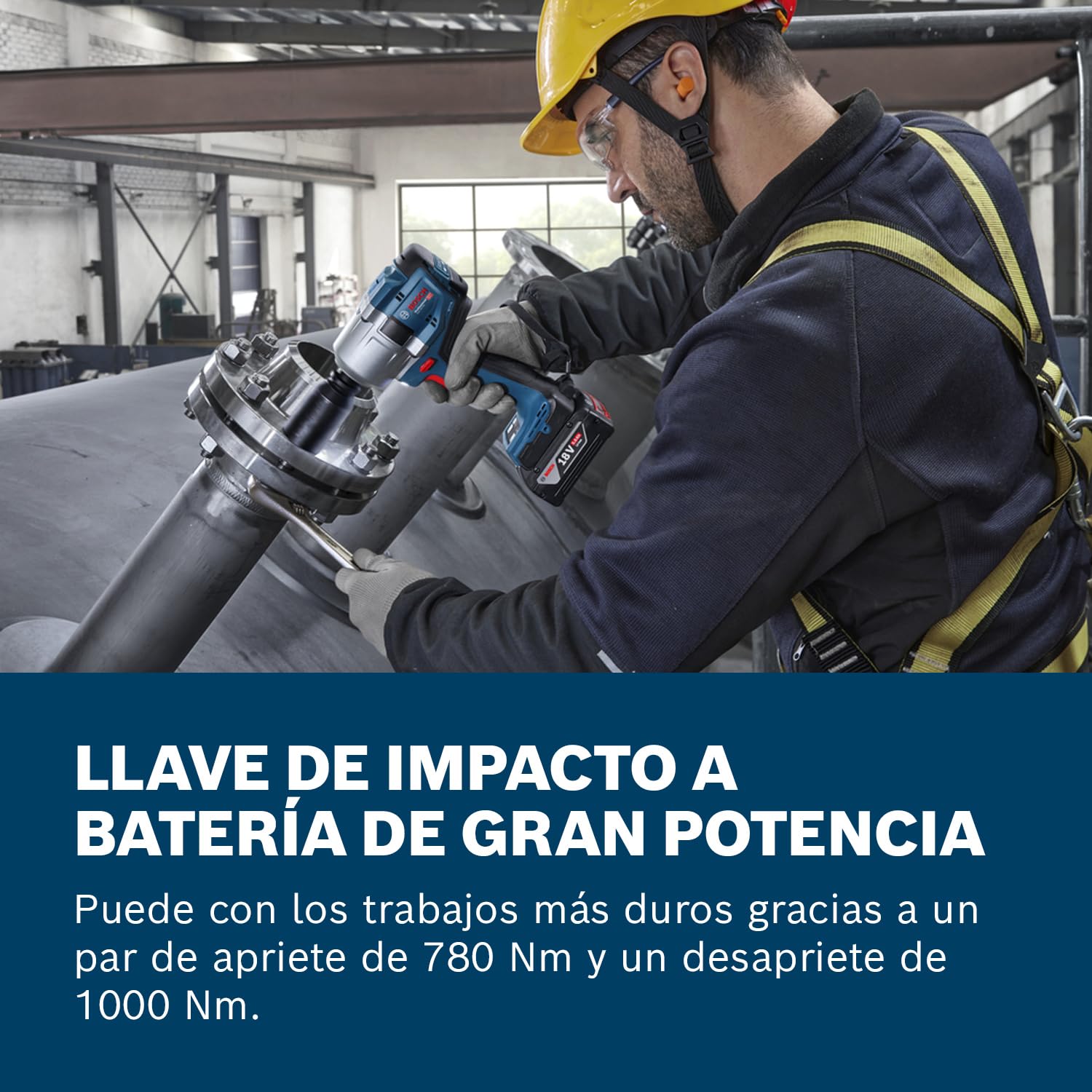 Bosch Professional 18V System Llave de Impacto a Batería GDS 18V-780