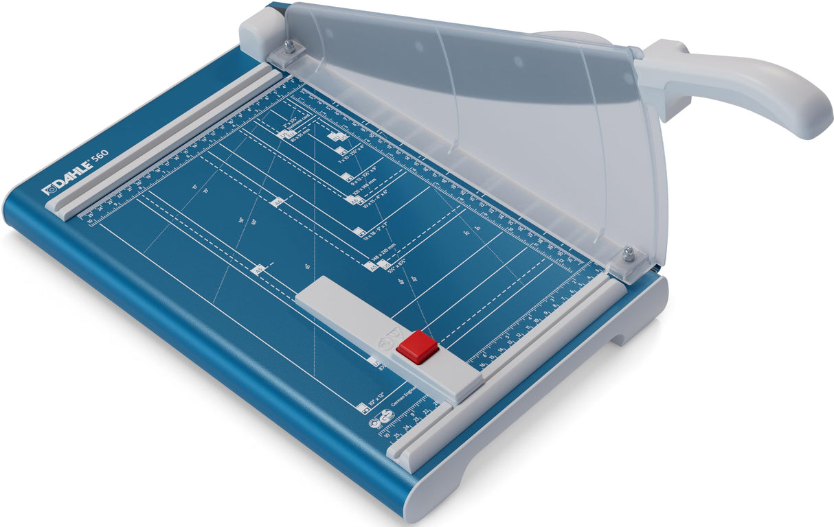 Dahle A4 - Guillotina 340 mm Longitud de corte de 2,5 mm de corte/Capacidad - Azul