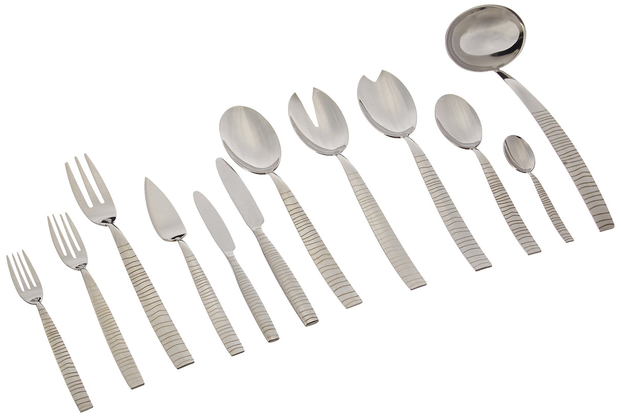 Mepra 102622126 - Cubertería Especial unificada, Color Plateado