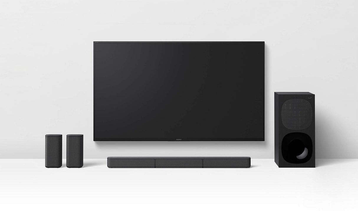 Sony HT-S20R 5.1 Barra de sonido para TV Dolby Surround con subwoofer con cable y parlantes traseros, negro
