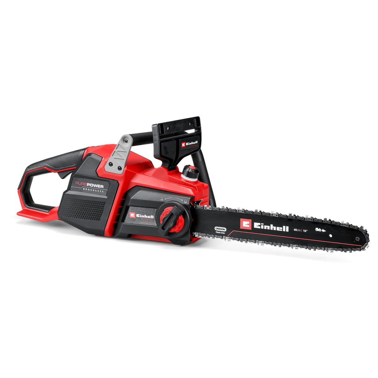 Einhell Professional Motosierra con batería GP-LC 36/40 Li BL-Solo Power X-Change (36 V, 38 cm de longitud de corte, 19 m/s de velocidad de la cadena, lubricación de cadena automática, sin batería)