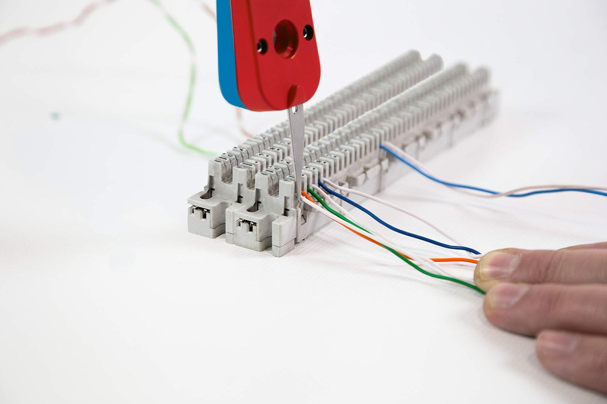 WEICON TOOLS LSA Sensor No. 40 - Juego de 12 herramientas de instalación con sensor para conexión de series LSA