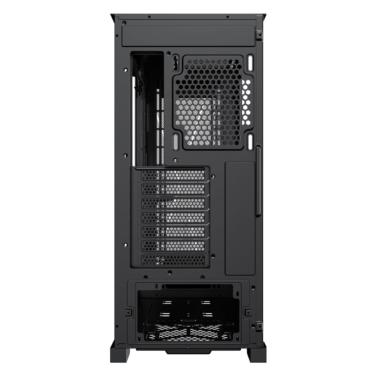 Xilence Xilent X X912.ARGB - Carcasa para PC para Gaming, 3 Ventiladores ARGB de 120 mm, 1 Ventilador Negro, Caja de Torre ATX Midi Midi, Panel Frontal de Malla para un Buen Flujo de Aire y Placa de
