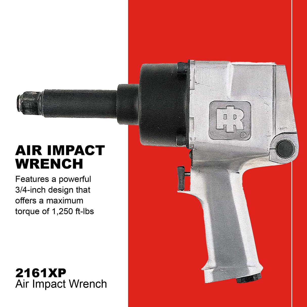Ingersoll-Rand 3/4" Llave de Impacto Neumática 261-3 - Llave de Impacto con Yunque Extendido de 3", Herramientas Profesionales