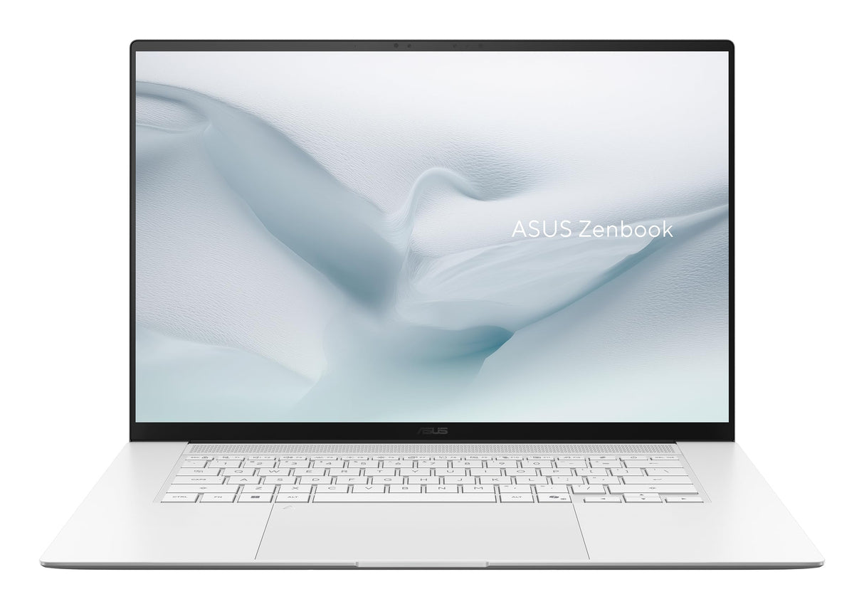 ASUS Zenbook S16 OLED UM5606GA-SR340W Copilot+ PC - Ordenador Portátil 16" 3K 120Hz (AMD Ryzen AI 9 465, 32GB RAM, 1TB SSD, Radeon 880M, Windows 11 Home) Blanco Escandinavo - Teclado QWERTY español