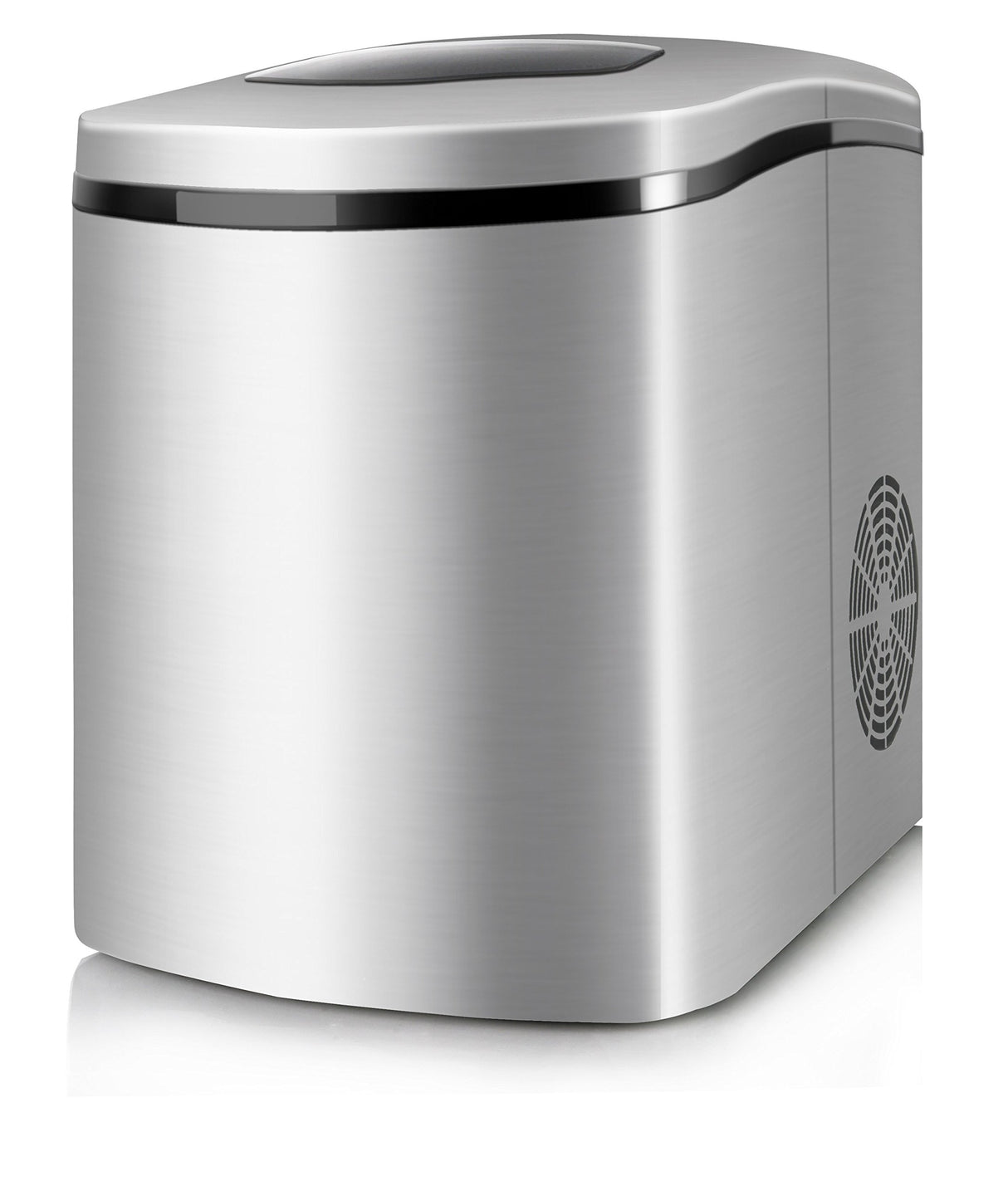 Taurus MG12 Legend – Máquina de cubitos de hielo, 14 kg / 24 h, potencia de 150W, Silenciosa, Capacidad del depósito de agua 1.7L, acero inoxidable