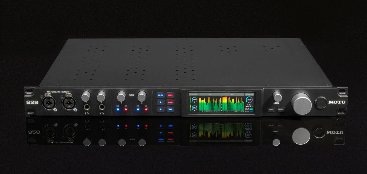 MOTU 828 (2024) 28 x 32 USB 3.1 Audiointerface - Interfaz de audio USB