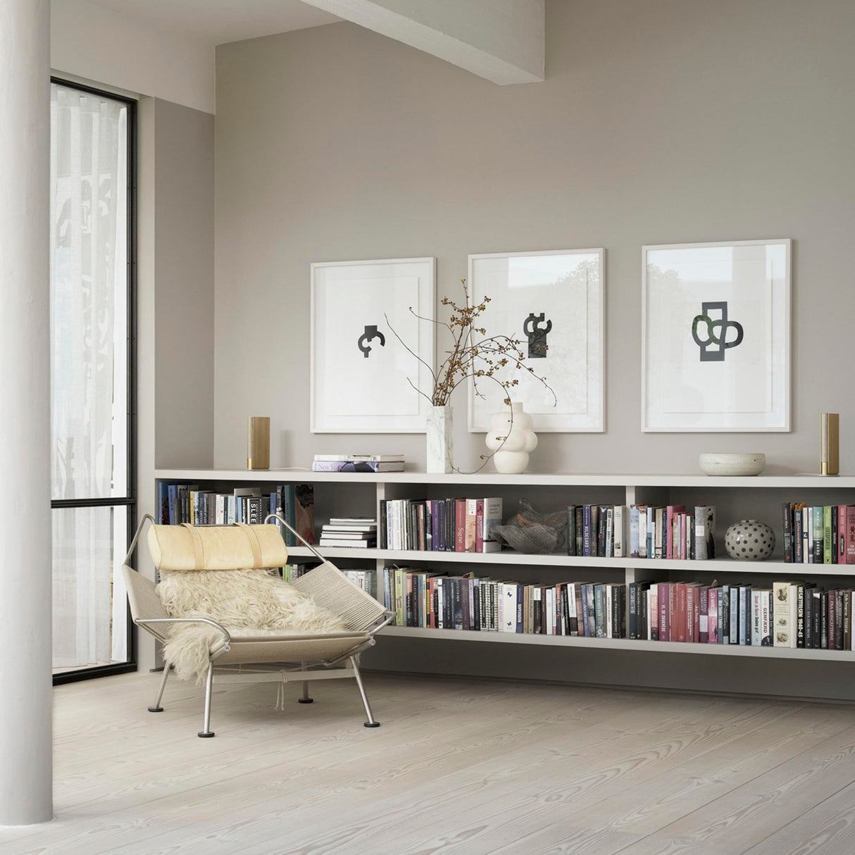 Bang & Olufsen Beosound Emerge Altavoz Delgado y Compacto diseñado para colocarlo en una estantería con Bluetooth, WiFi y un Sonido Ultraamplio, Certificado Cradle to Cradle Gold Tone