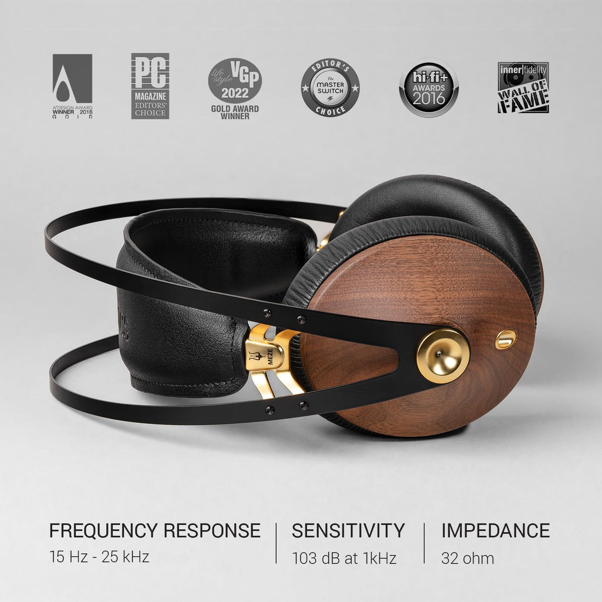 Meze 99 Classics Series (Walnut Gold)