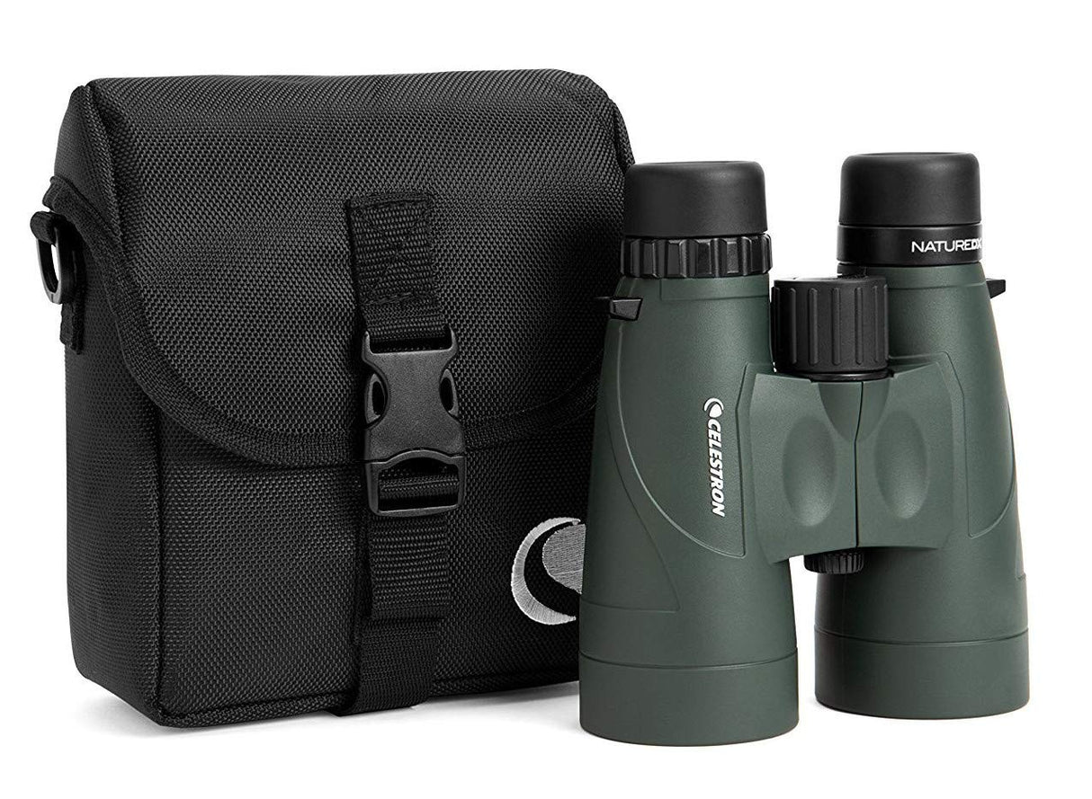 Celestron 71336 Nature DX 12x56: prismáticos con prisma BaK-4, verde