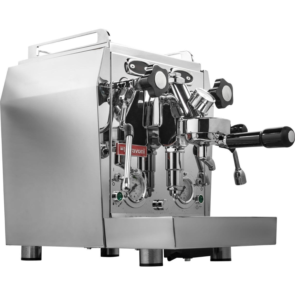 La Pavoni Semi-Professional Coffee Maker with a Capacity of 1.8l from Smeg Evoluzione Botticelli LPSGEV03EU, Steel