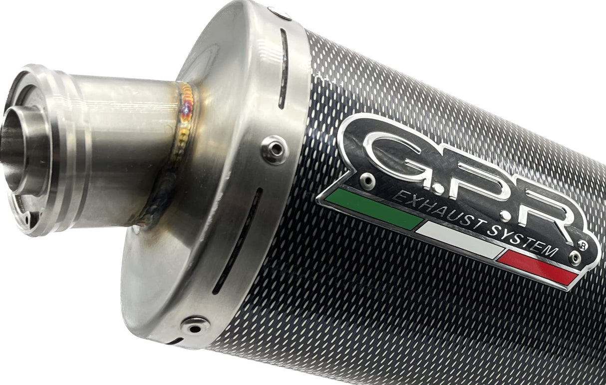 GPR Escape Ducati Monster S4 1000 2001/03 Par de escapes homologados con conexión GPR Classic Poppy