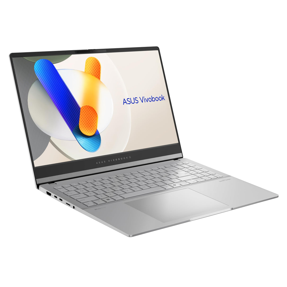 ASUS Vivobook S 15 OLED OLED M5506WA-MA042W - Ordenador Portátil 15.6" 3K 120Hz (AMD Ryzen AI 9 365, 32GB RAM, 1TB SSD, Radeon 880M, Windows 11 Home) Plata Fría - Teclado QWERTY español
